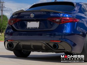 Alfa Romeo Giulia Diffuser - Carbon Fiber - Originale Lusso - Feroce Carbon - Sport/ Ti Models